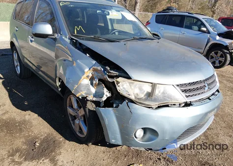 2007 Mitsubishi Outlander Xls from USA, damaged, VIN JA4MS41X17Z002483